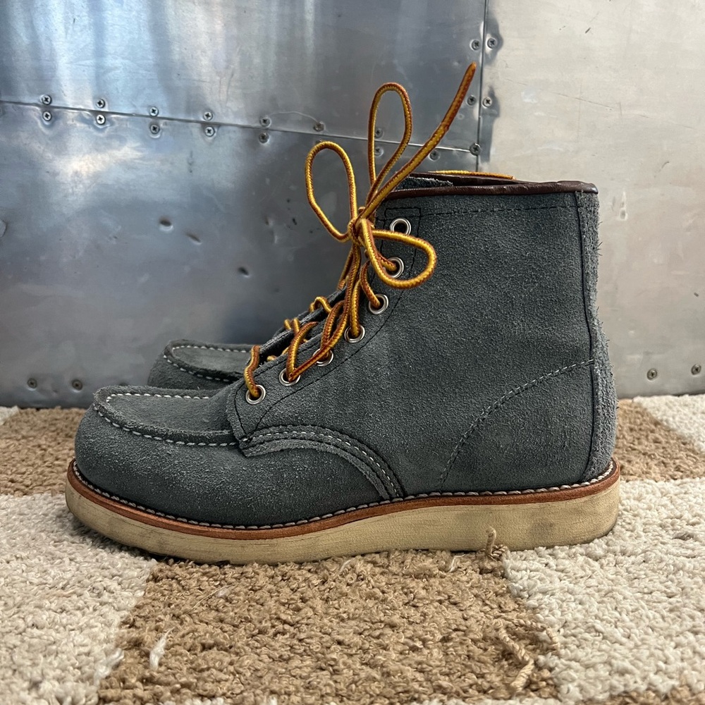 Classic Gray Suede Boots